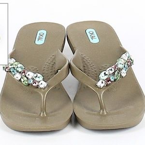 Oka b wedge sandals